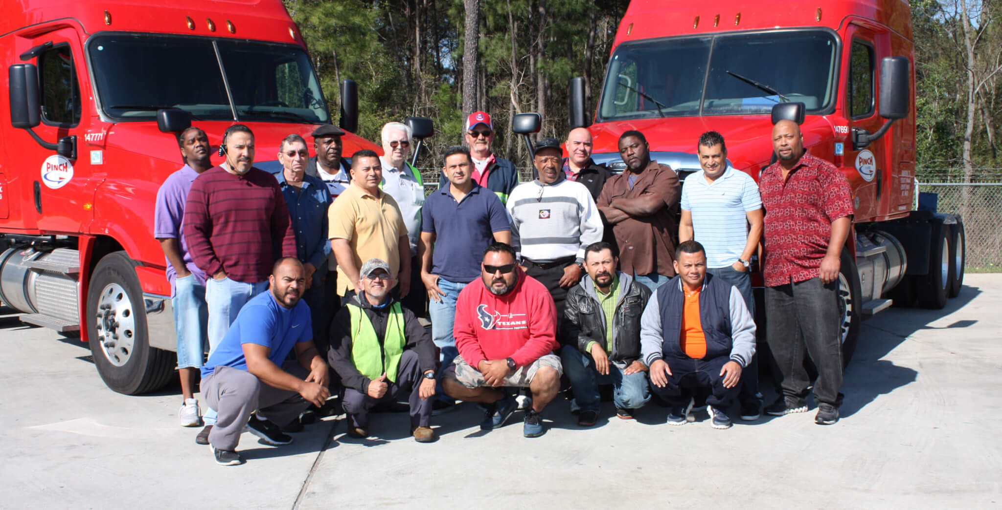 Local truck drivers in Texas